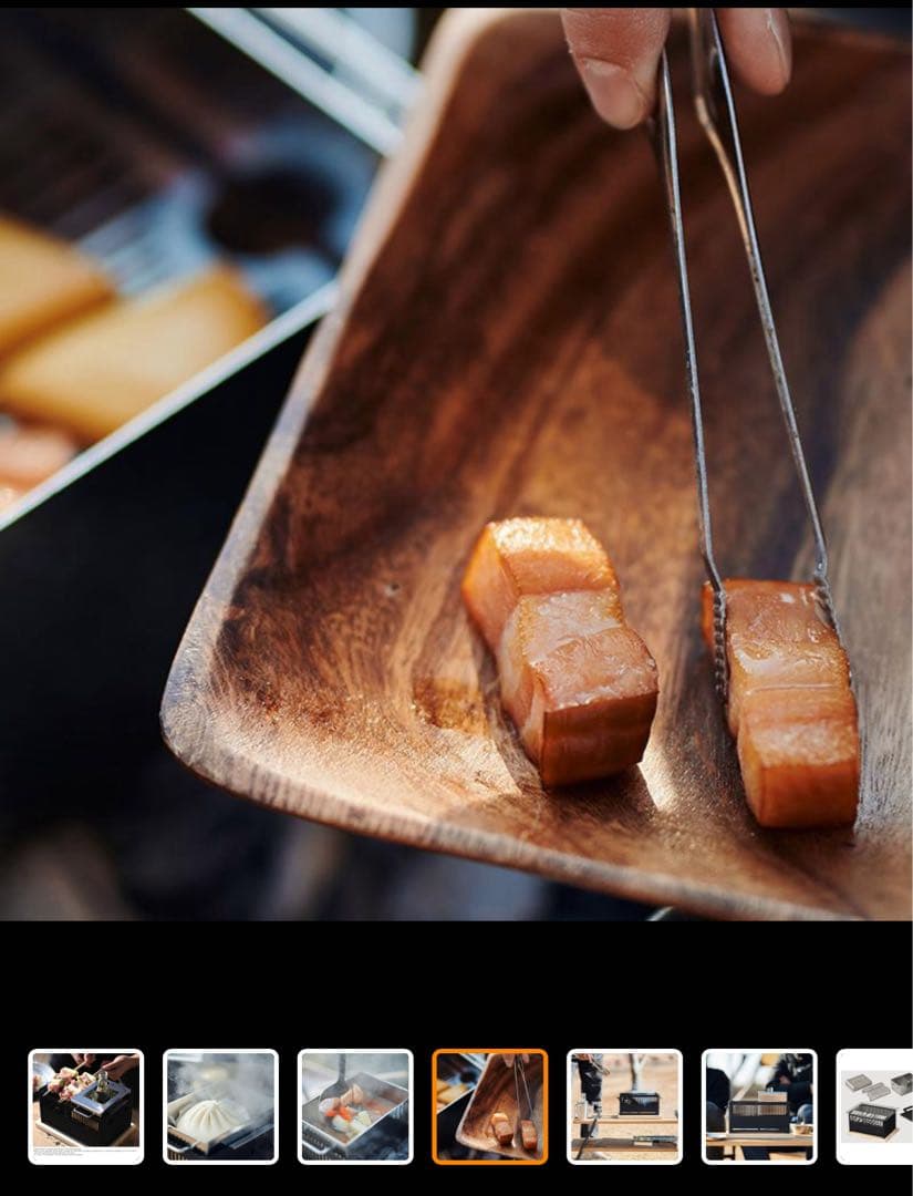 炭焼き器 ステンレス グリル HotCamp ＋Base フルセット 耐熱黒