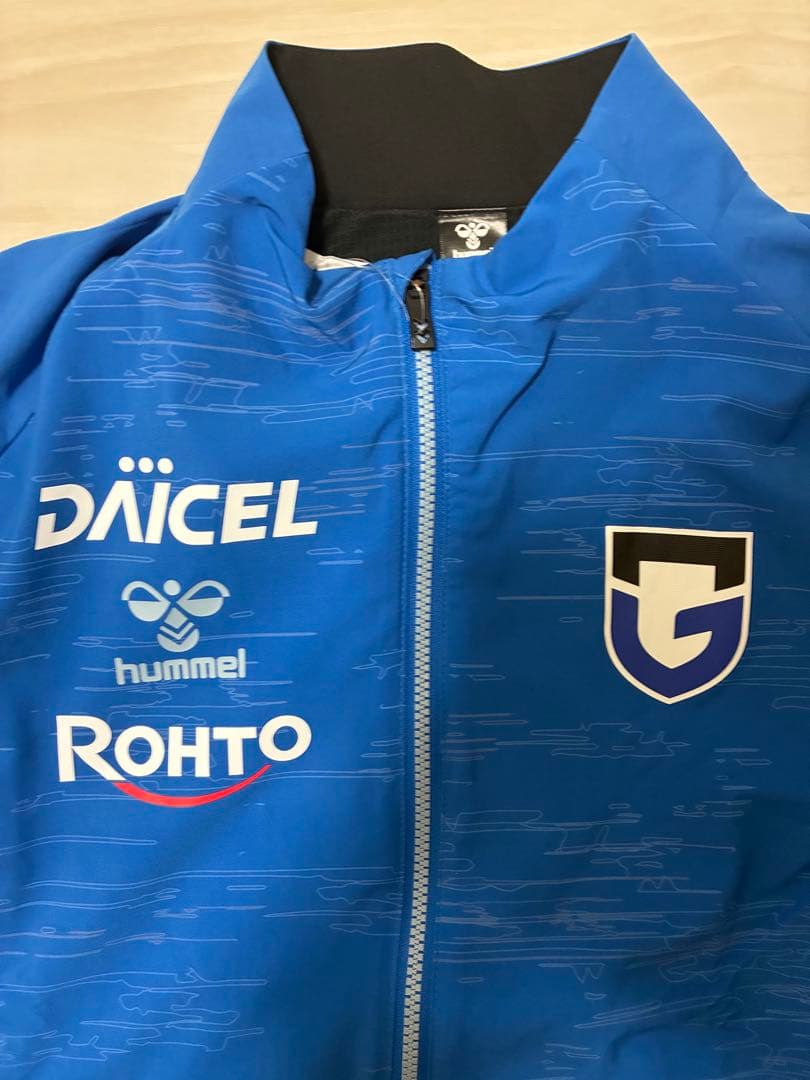 ガンバ大阪 PROウーブンジャケット トレーニングウェア裏地付き　Lサイズ　新品