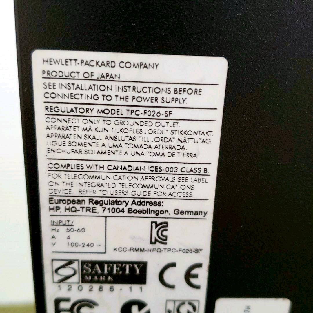 Windowsデスクトップ HP Compaq Pro 6300 4GB