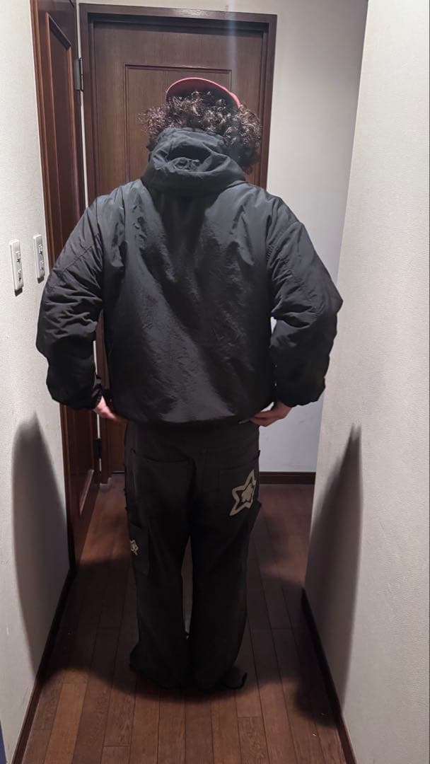 yardsale フード付きナイロンジャケット Lサイズ