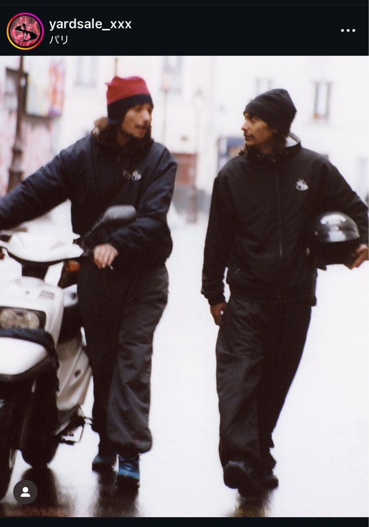 yardsale フード付きナイロンジャケット Lサイズ