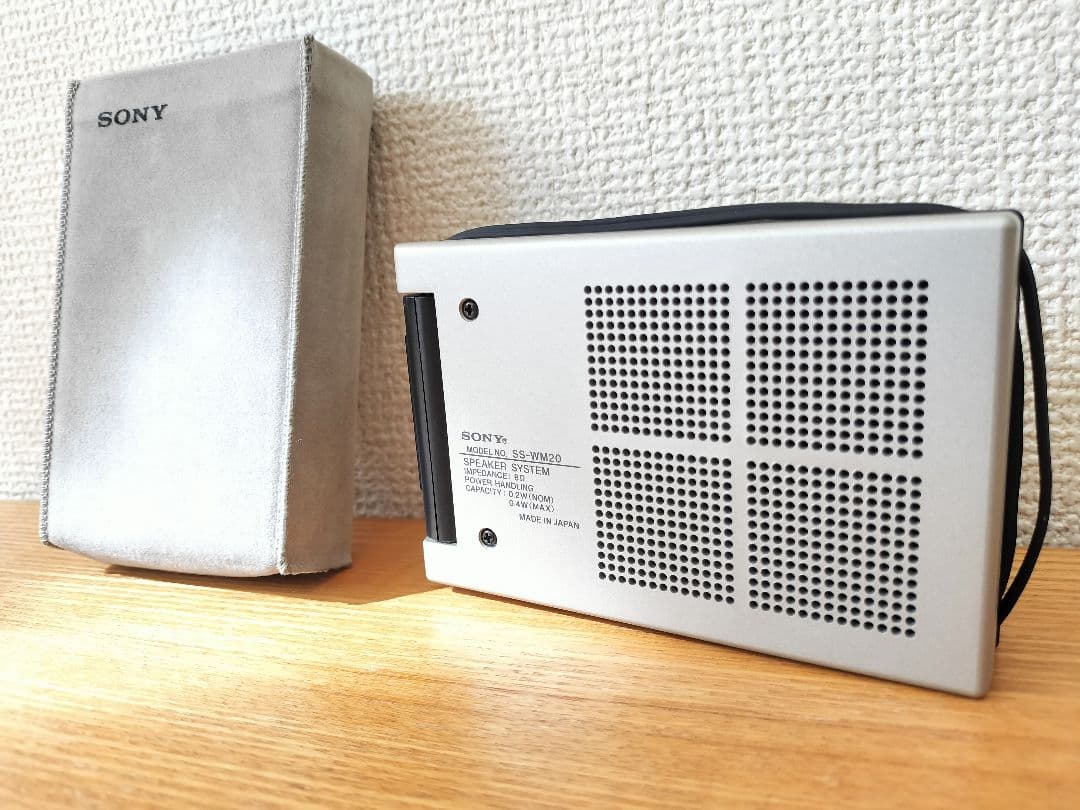 SONY スピーカー システム WALKMAN SQAIR SS-WM20