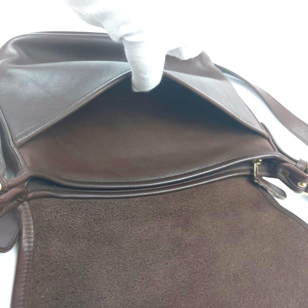 COACH オールドコーチ 4150 ショルダーバッグ グラブタンレザー