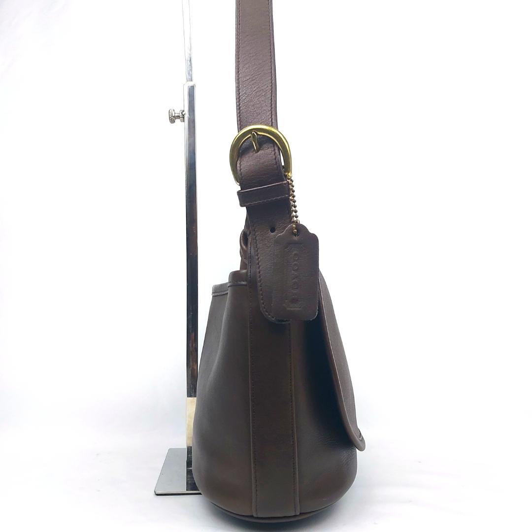 COACH オールドコーチ 4150 ショルダーバッグ グラブタンレザー