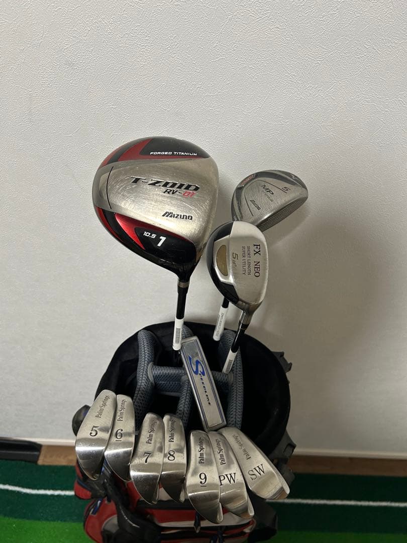 最終値引き！！【NIKE】　ゴルフクラブセット　スタンド型キャディバッグ