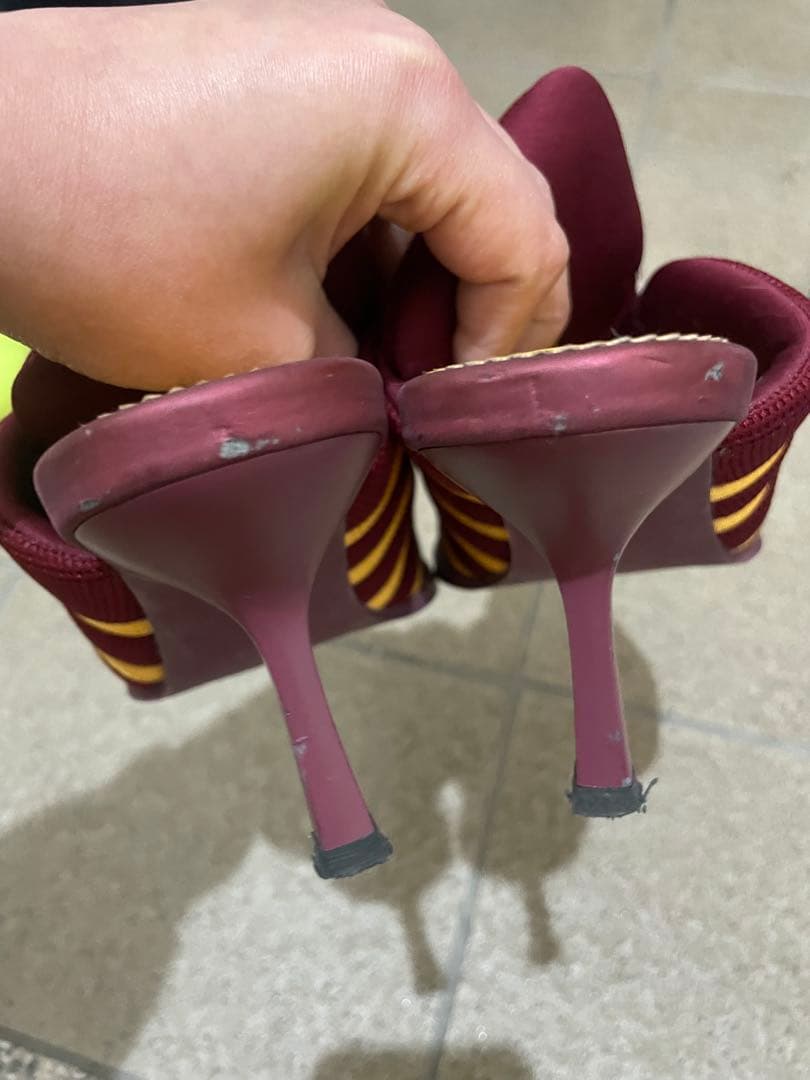 yello ミュールサンダル　Lサイズ