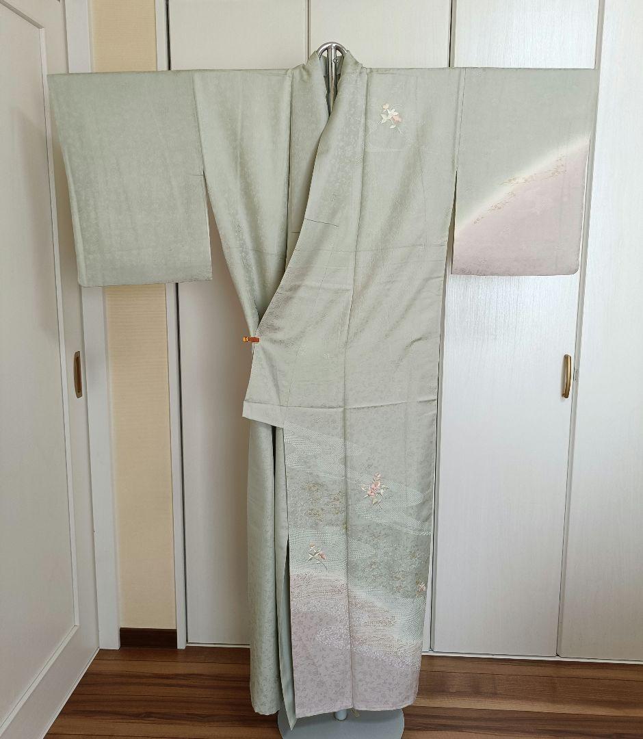 正絹訪問着　フルセット４点　入学式　卒業式　宮参り　七五三