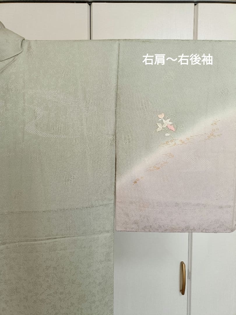 正絹訪問着　フルセット４点　入学式　卒業式　宮参り　七五三