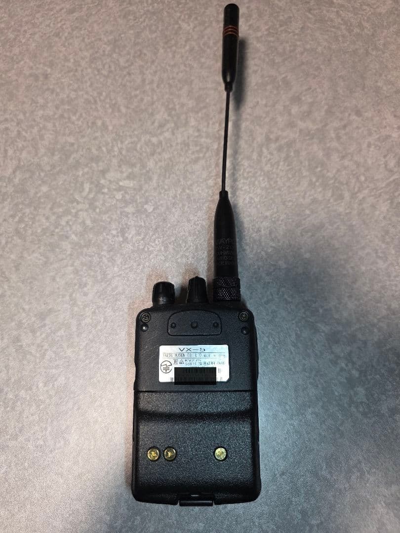 VX-5 気圧センサーユニット内蔵 スピーカーマイクMH-34付 社外品アンテナ