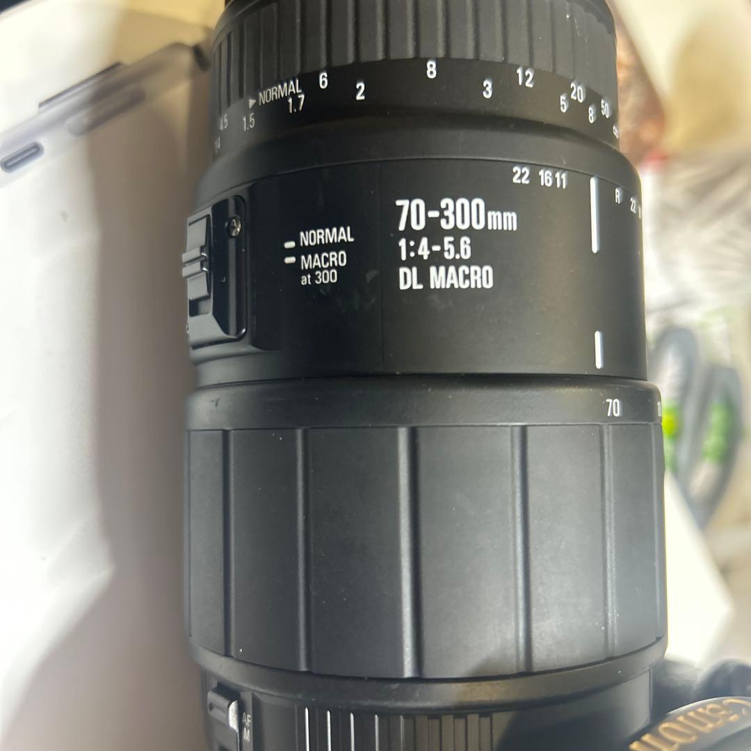 Canon EOS Kiss X2 + SIGMA 70-300mm 動作確認済