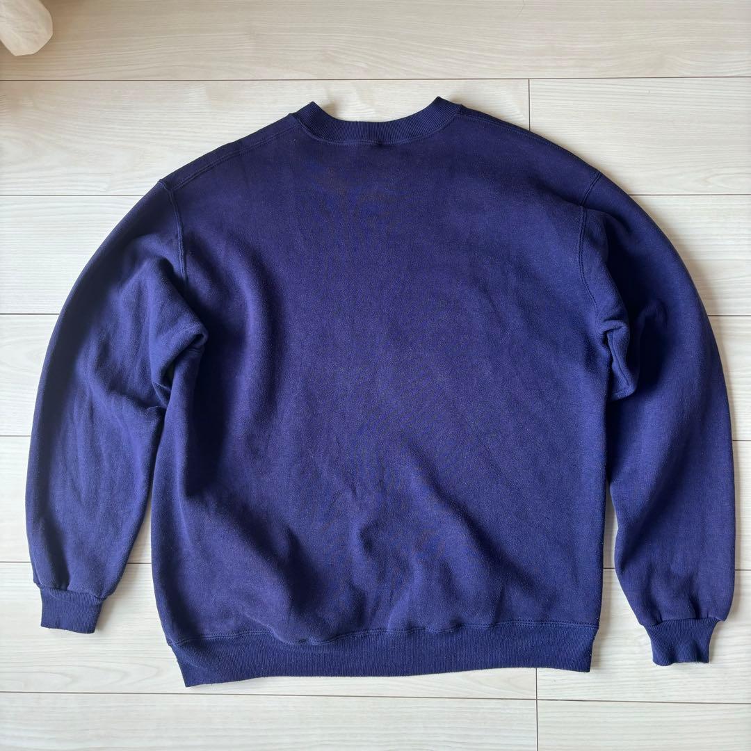 70‘s80’s RUSSELL USA製 L ナス紺