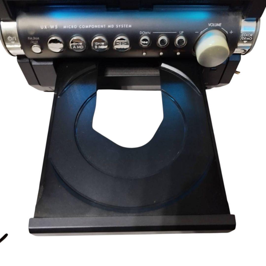 【CD.MD再生確認済み】 Victor ミニコンポ　UX-W5-B