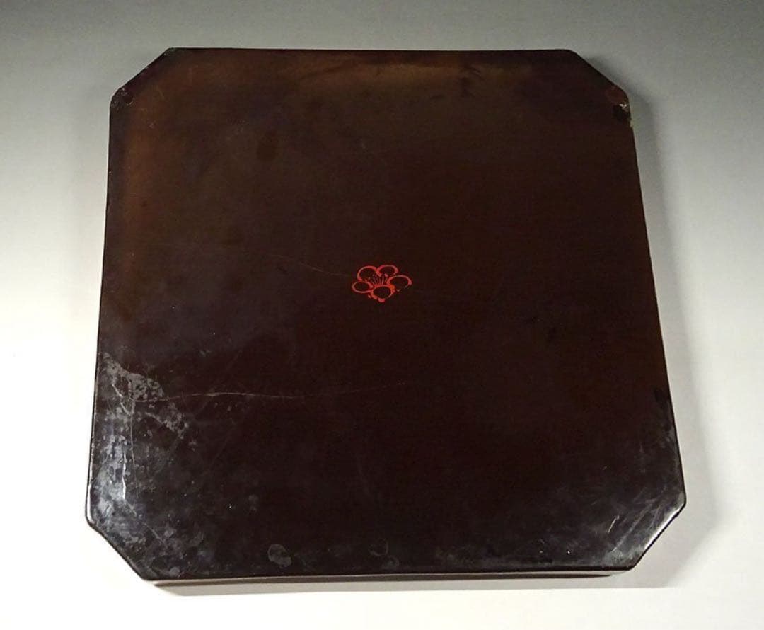 室町〜安土桃山時代 根来 漆器盆 折敷 寺院什器 仏教美術 仏像 古美術 骨董