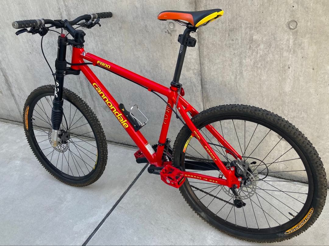 【美品希少】Viper Red Cannondale F800 Lefty