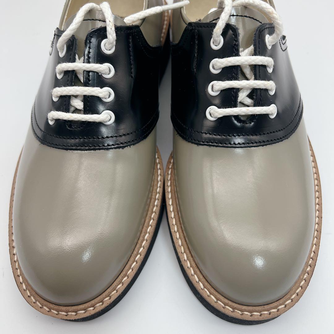 【未使用級】ハルタ 【23.5】 HARUTA サドルシューズ