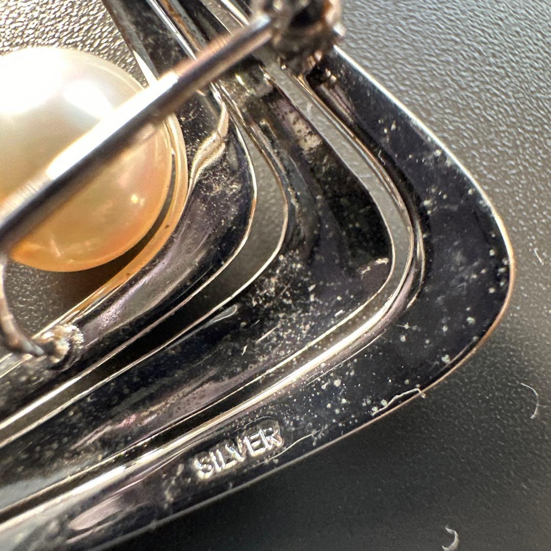 【vintage】田崎真珠含む　シルバー製　パールブローチ　6点　まとめ売り