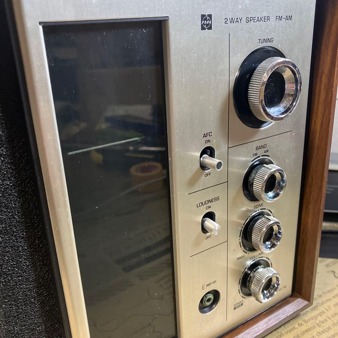 音の良いホームラジオの最右翼の一台　ナショナル　RE-790