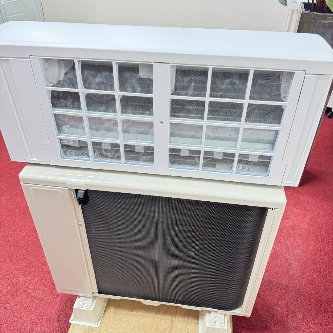 東京23区配送無料　美品富士通2.2kw　2024年製　6畳用　洗浄/除菌済み
