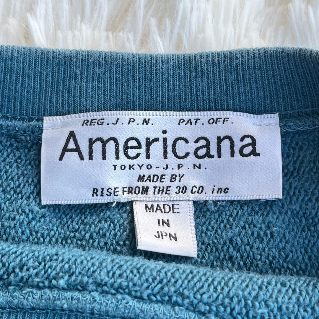 AMERICANA AMRCN ロゴスウェット　アパルトモン　フリー