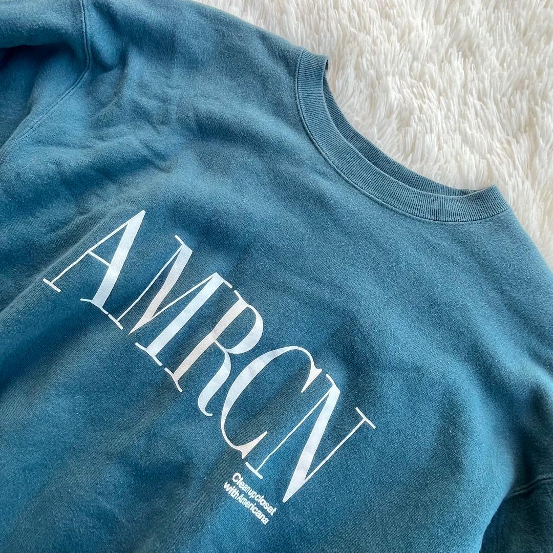 AMERICANA AMRCN ロゴスウェット　アパルトモン　フリー