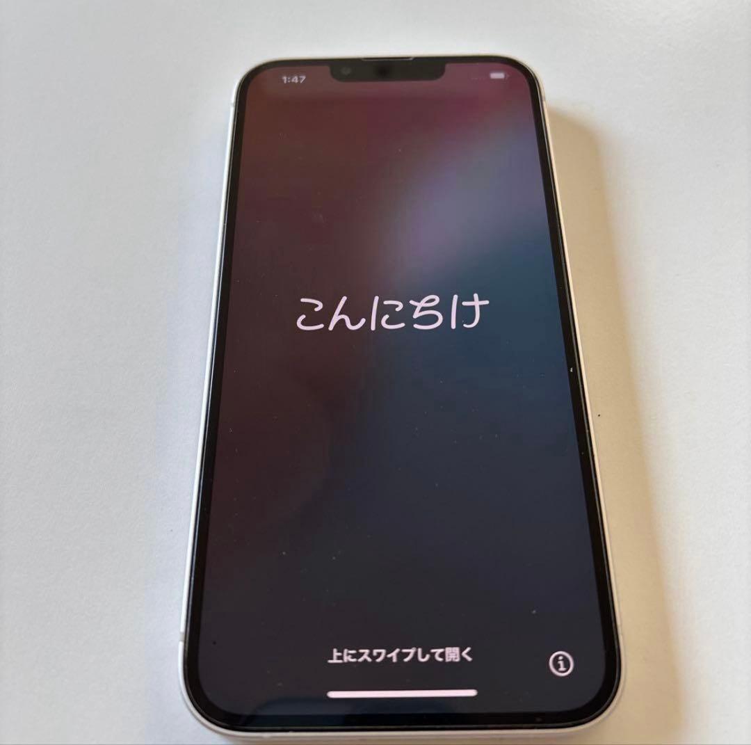 Apple iPhone 13 ホワイト　128GB SIMフリー　本体のみ