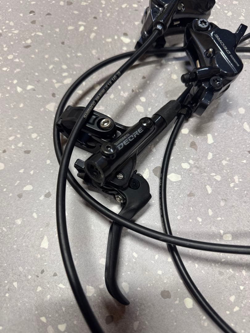 シマノDEORE BL-M6100　前後セット +ドロッパーレバー