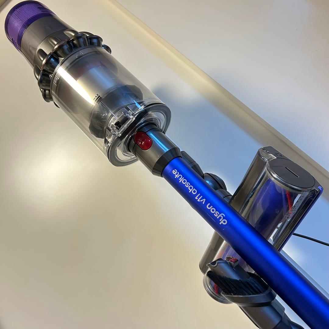 ダイソン☆V11 absolute sv14☆バッテリー新品並☆純正スタンド付