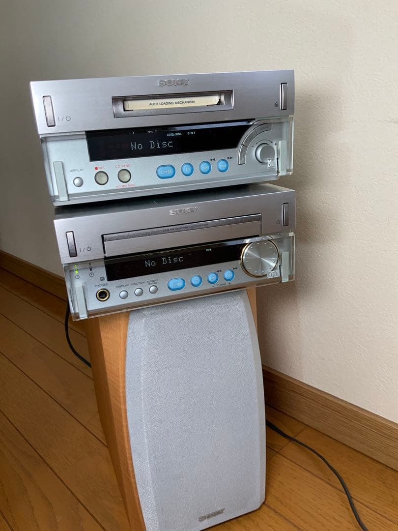 ソニー　コンポーネントシステム　HCD-SD1/MDS-SD1/SS-CSD1