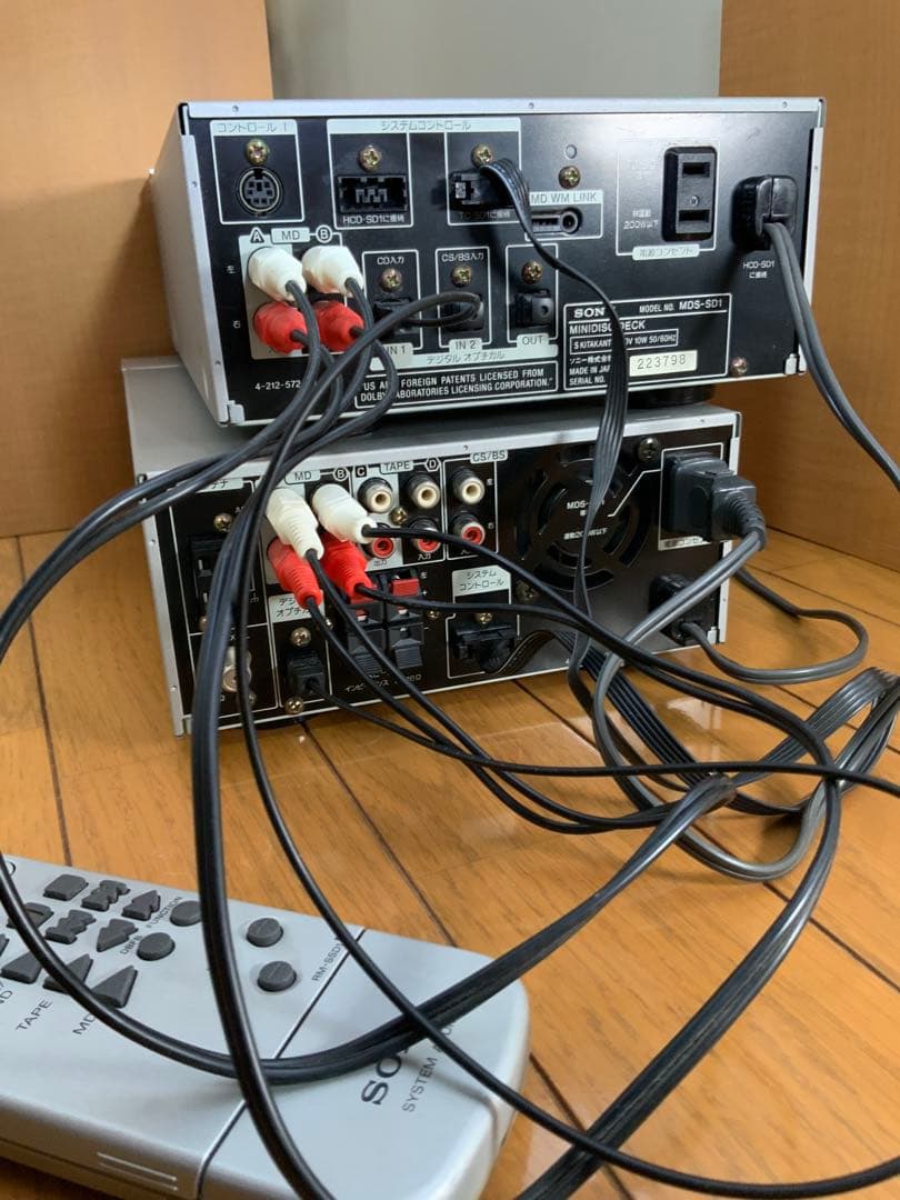 ソニー　コンポーネントシステム　HCD-SD1/MDS-SD1/SS-CSD1