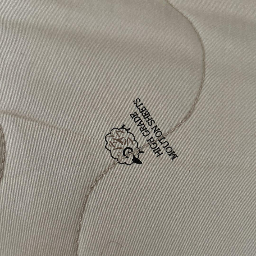 ムートン敷きパッド ムートンシーツ　シングル