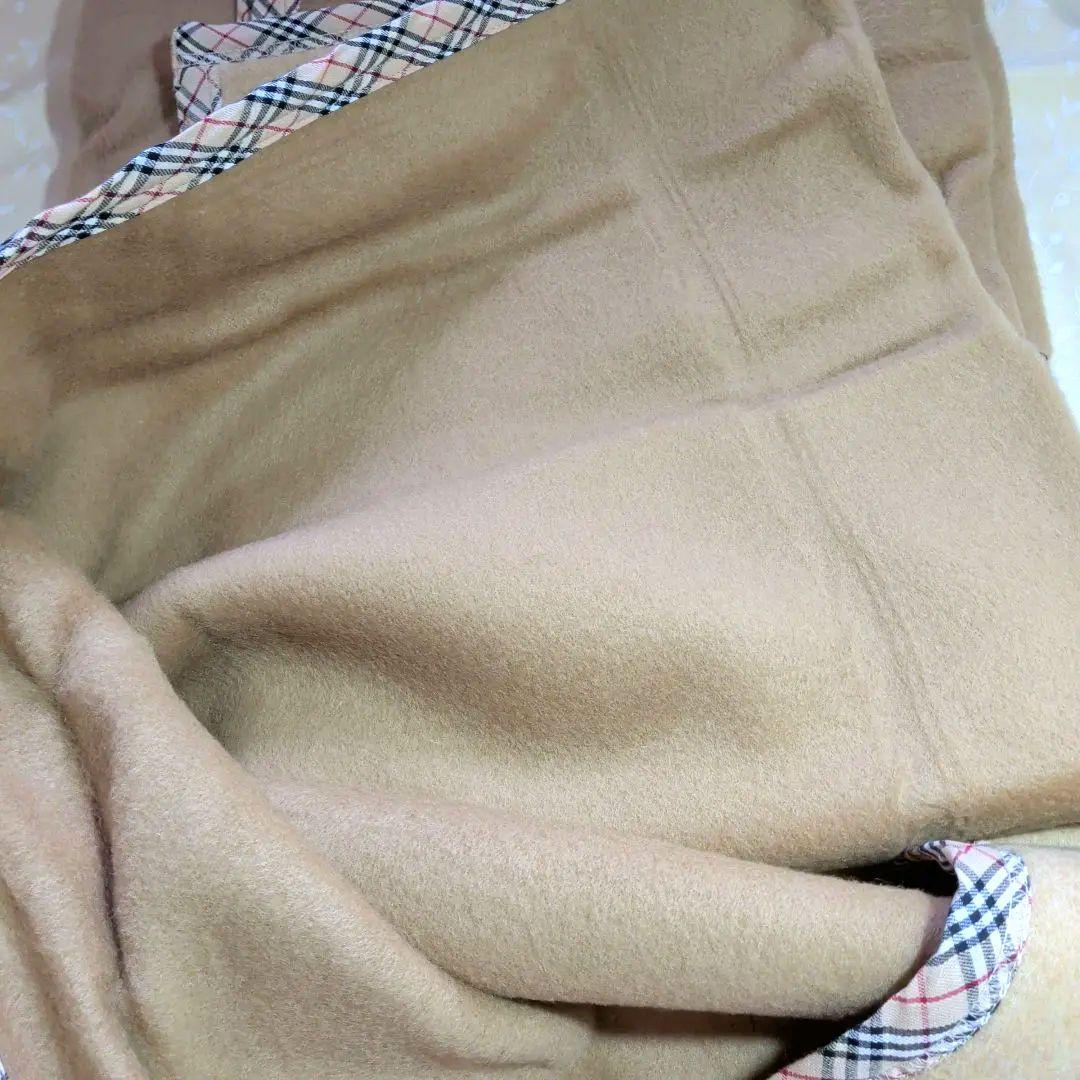 ✤未使用/希少✤【BURBERRY バーバリー】 　ウール毛布 　ノバチェック