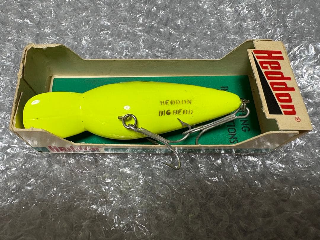 オールドヘドン　ビッグヘッド　CDF 激濃色　良個体　NIB 新品　HEDDON