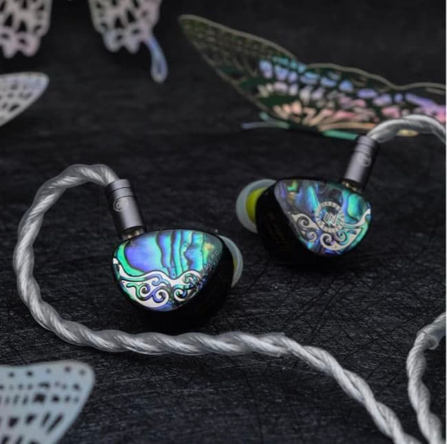 イヤホン HiFiGo Juzear Butterfly 61T 1DD+6BA IEM