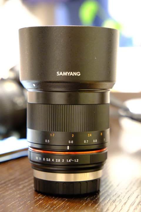 サムヤン samyang 50mm F1.2 美品 FUJIFILM用