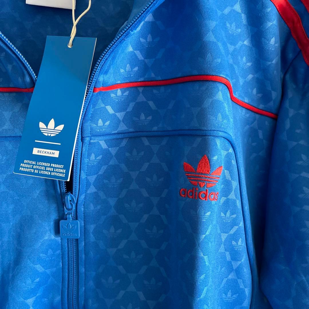 新品タグ付き　adidas M20328 ジャージジャケット XL ブルー