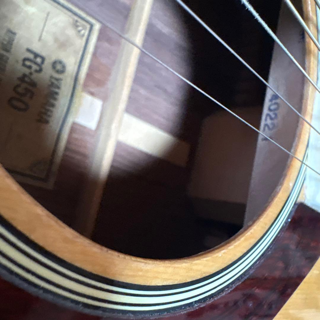 YAMAHA FG-450グリーンラベル ロケットケース付き