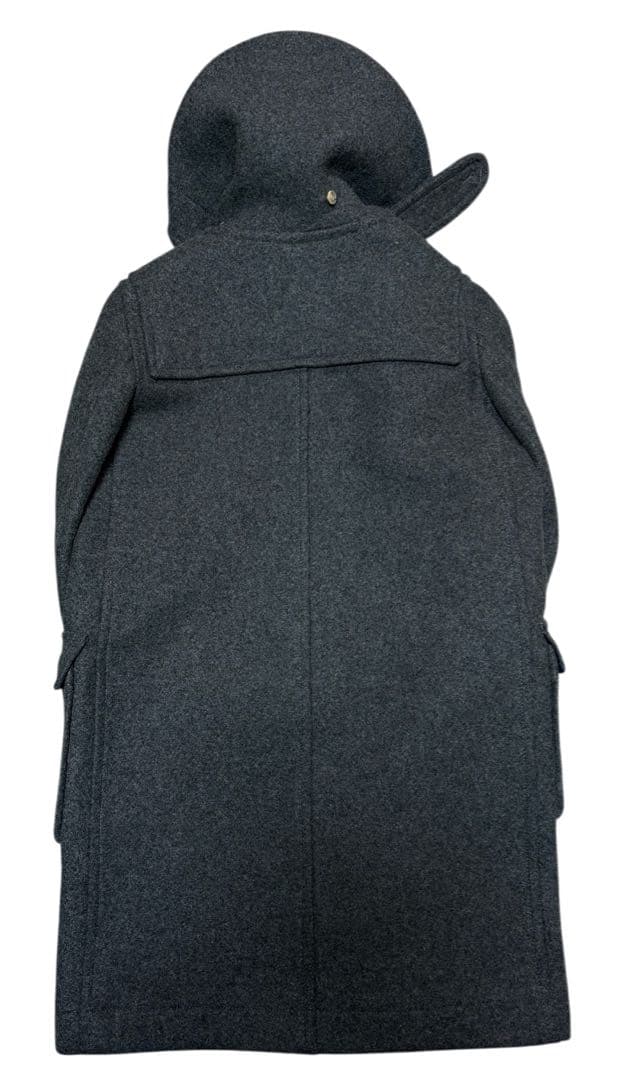 極美品 【ジェイプレス】 J.PRESS 定価7万 本格 ダッフルコート グレー