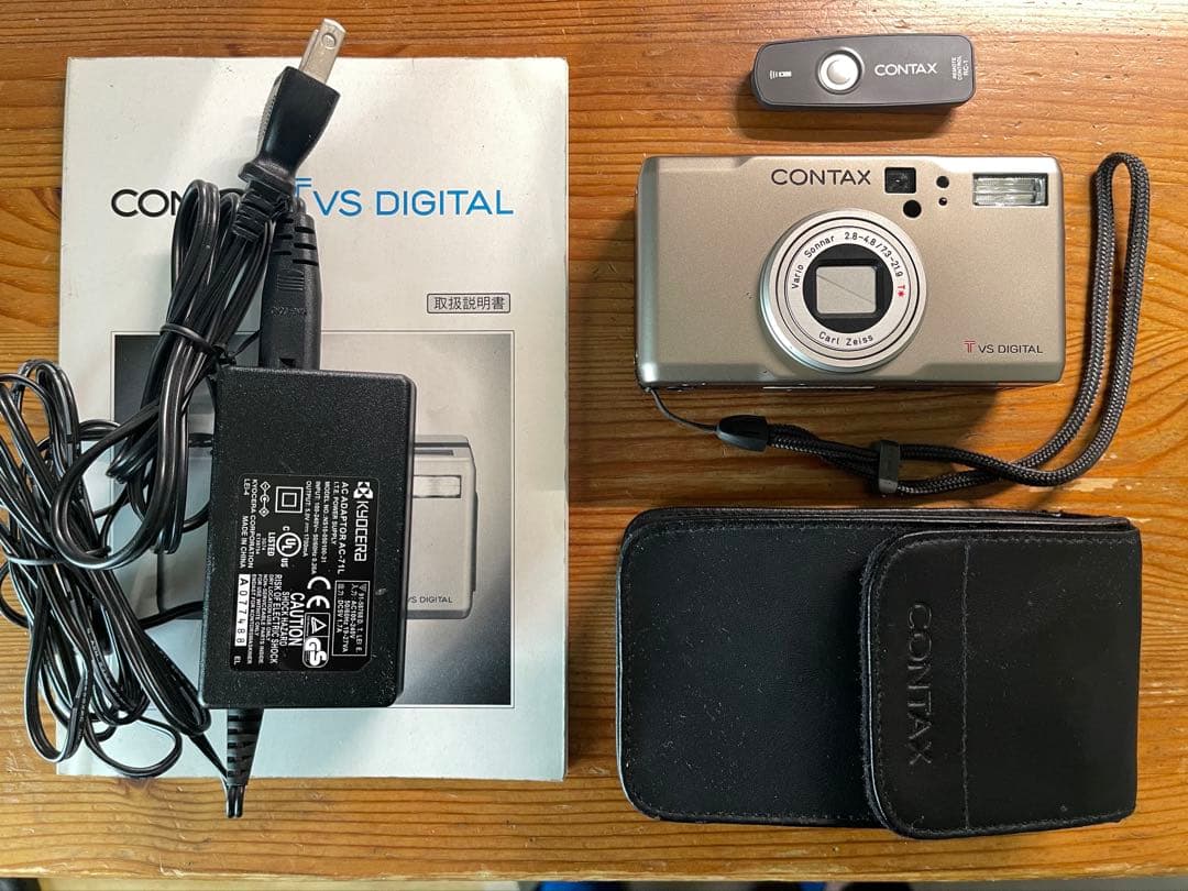 CONTAX T VS DIGITAL コンパクトデジタルカメラ