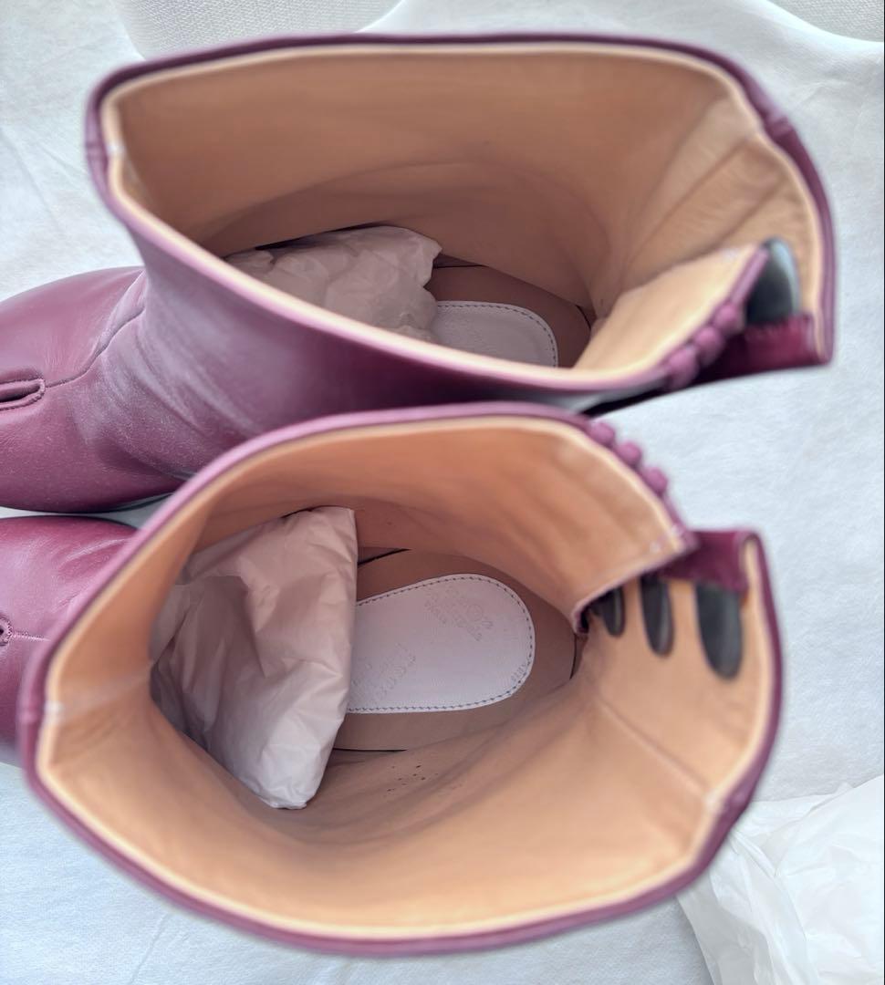 Maison Margiela Tabi size:39 バーガンディ