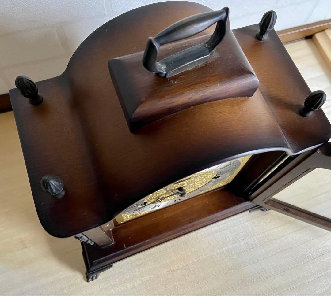 Franz Hermle ゼンマイ式置き時計 ムーンフェイズ