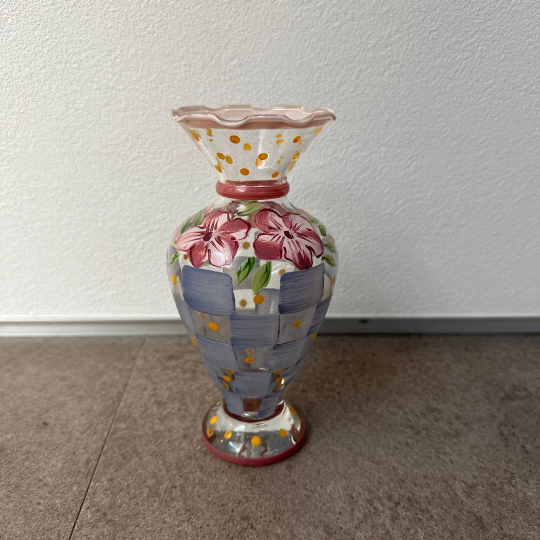 手書きフラワーベース