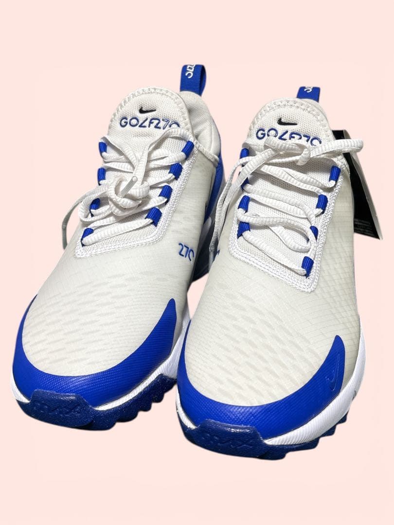 レディース新品！ナイキNIKE AIR MAX270ゴルフシューズ23cm