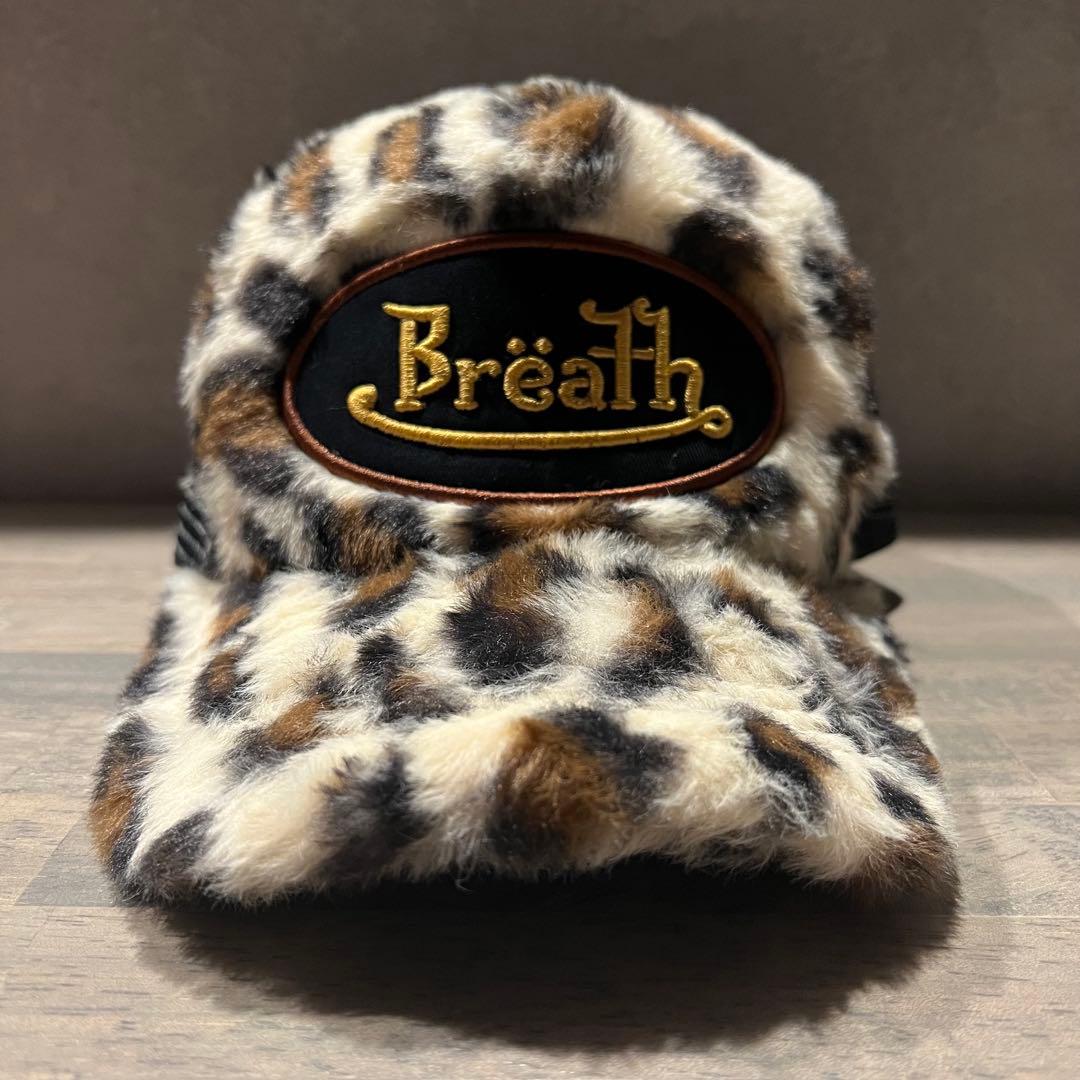 breath レオパードファーキャップ　nubian last nest