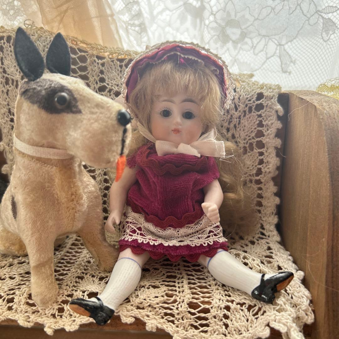 ビンテージお座りフォックステリア