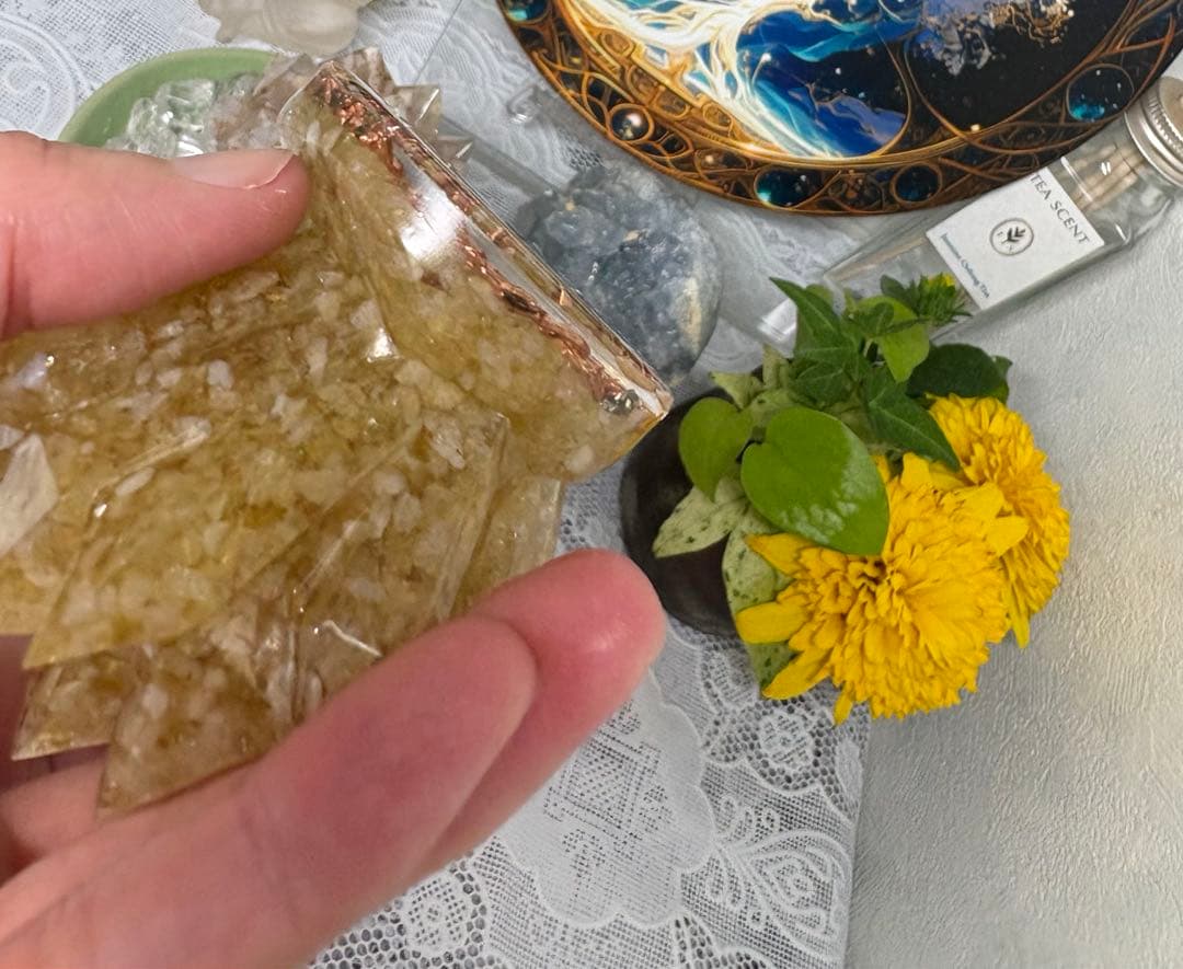 オルゴナイト クラスター 桜瑪瑙