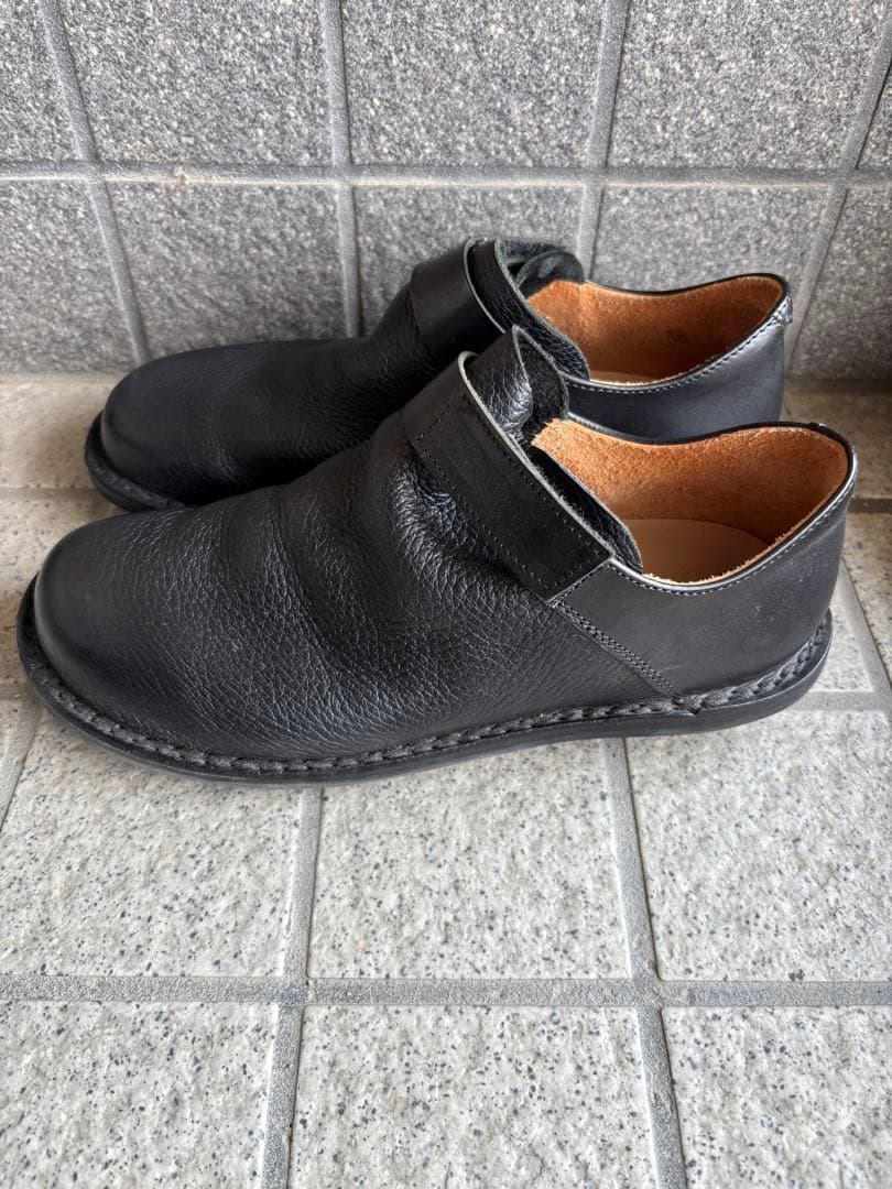 トリッペン【BEUTEL-ELK シューズ 】鹿革 ベルクロ 革靴trippen