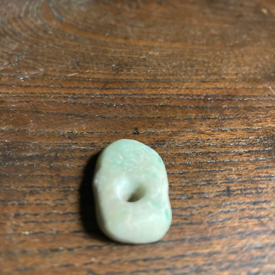 赤札閉店セール❗️【ギャラリー三益】古美術　翡翠勾玉