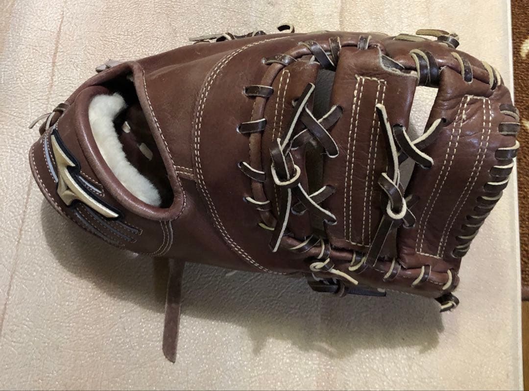 ミズノ 硬式グローブ ブラウンレザー