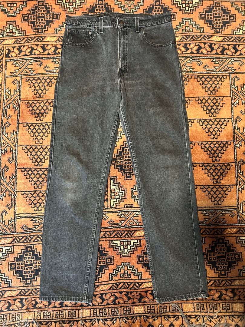90s Levi’sリーバイス505 ブラック USA製 1996年9月製造