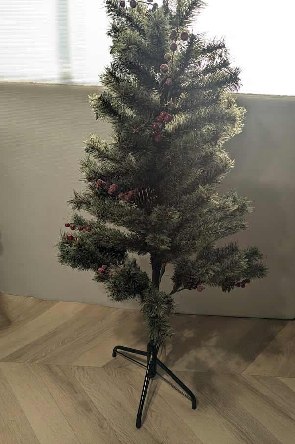 直接引取 niko and... クリスマスツリー オーナメント付 近隣配送可能